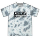 Softball Chicks Tie-Dye T-Shirt — Lime Crystal Dye