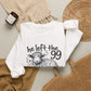 GILDAN - Christian Crewneck Sweatshirt — "He Left the 99 to Find Me" Lamb Graphic