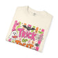 COMFORT COLORS - Trick or Treat Halloween Tee — Cute Ghost, Pumpkin & Candy Graphic T-Shirt