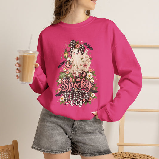 Spooky & Silly Ghost Crewneck Sweatshirt