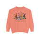 COMFORT COLORS - Gnome Trio Cozy Sweatshirt — "A Girl's Gotta Have Options" Fall Graphic