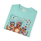 COMFORT COLORS - Patriotic Chickens T-Shirt — 4th of July Farm Animal Graphic Tee