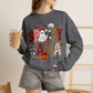 GILDAN - Spooky Mama Sweatshirt – Cute Halloween Ghost & Pumpkin Graphic Crewneck