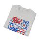 GILDAN - Patriotic "Red White & 4th" T-Shirt — USA Stars & Stripes 4th of July Tee