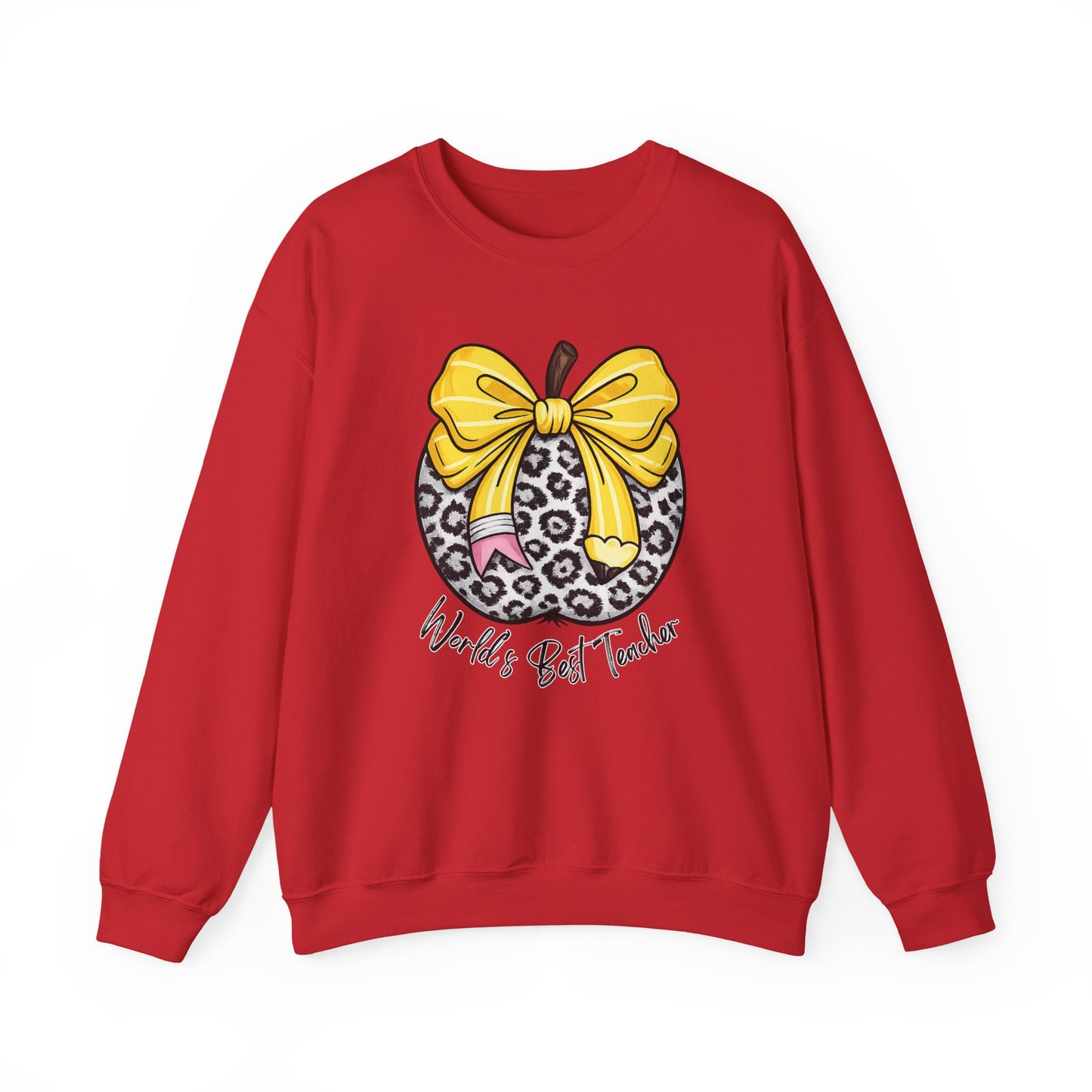 World's Best Teacher Unisex Heavy Blend™ Crewneck Sweatshirt