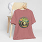 BELLA CANVAS - Easter Sunrise T-Shirt — He Is Risen Tomb & Cross Christian Tee
