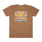 Sunset Surf Van T‑Shirt — Colorful Beach Sunrise Graphic Tee