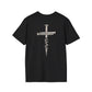 T-Shirt — 'Get Down' Cross & Nail Graphic