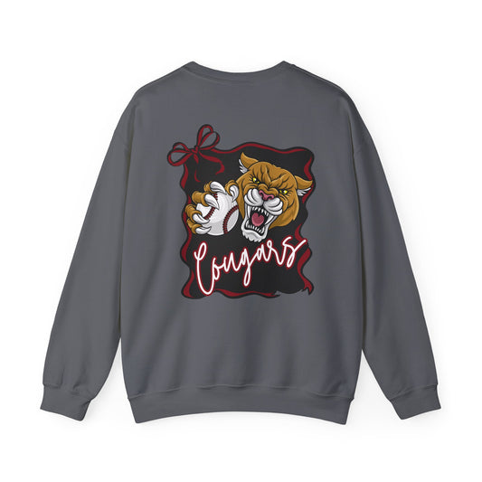 ***DO NOT ORDER THIS SHIRT - CONTACT ME @REFININGFAITHCOMPANY@GMAIL.COM TO PERSONALIZE THIS *** COUGARS RIBBON FRAME DESIGN - WITH FRONT AND BACK PRINTING