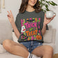 COMFORT COLORS - Trick or Treat Halloween Tee — Cute Ghost, Pumpkin & Candy Graphic T-Shirt
