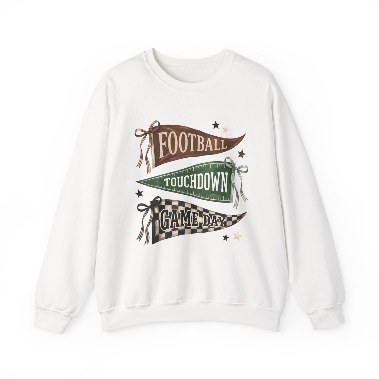 GILDAN - Football Touchdown Game Day Crewneck Sweatshirt