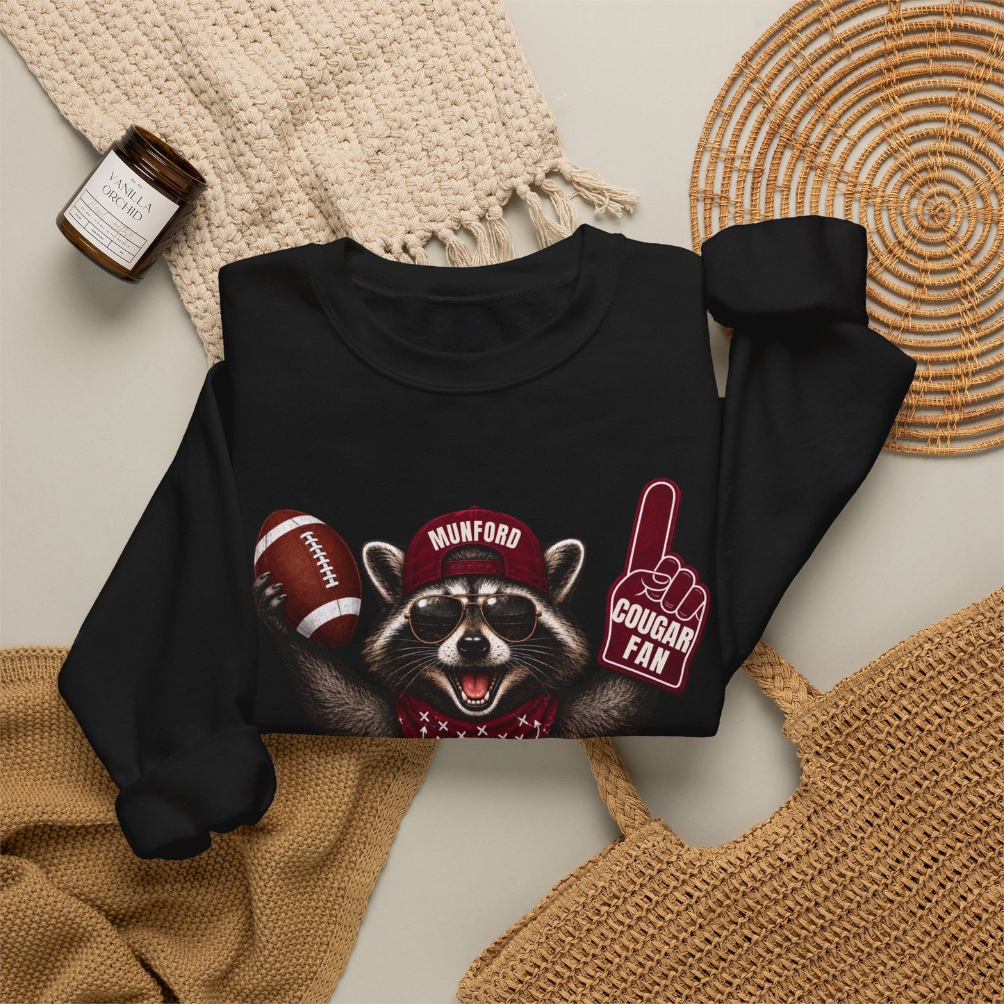 GILDAN - COUGARS - Unisex Heavy Blend™ Crewneck Sweatshirt