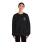 GILDAN - GET DOWN IN THE GOSPEL ADULT SWEATSHIRT GRAY CAMO CROSS