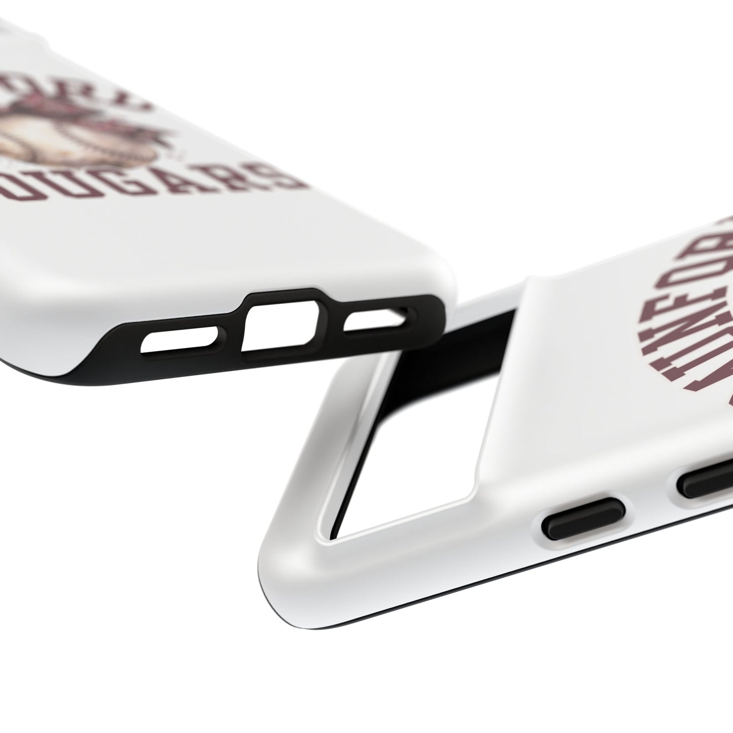 *** NEED TO PERSONALIZE THIS ? - DO NOT PURCHASE THIS ITEM - EMAIL ME @REFININGFAITHCOMPANY@GMAIL.COM - Munford Cougars Baseball Phone Case - Tough Cases Sports Team Phone Cover