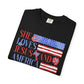 COMFORT COLORS - She Loves Jesus and America Too T-Shirt — Patriotic Christian Tee for Women (July 4th)