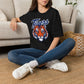 GILDAN -Tigers Graphic T-Shirt — Vintage Tiger Head Sports Tee
