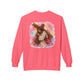 Christian Sweatshirt — Jesus Carrying Cross Crewneck (Faith Over Fear)