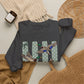 GILDAN - Mallard Duck Crewneck Sweatshirt — Polka Dot Stripe Waterfowl Graphic