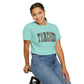 COMFORT COLORS - Teacher Graphic T-Shirt — Floral Pattern "TEACHER" Tee