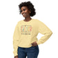 Custom Colors - Teacher Made All Day Every Day Crewneck Sweatshirt