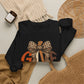 GILDAN - Give Thanks Thanksgiving Bow Sweatshirt