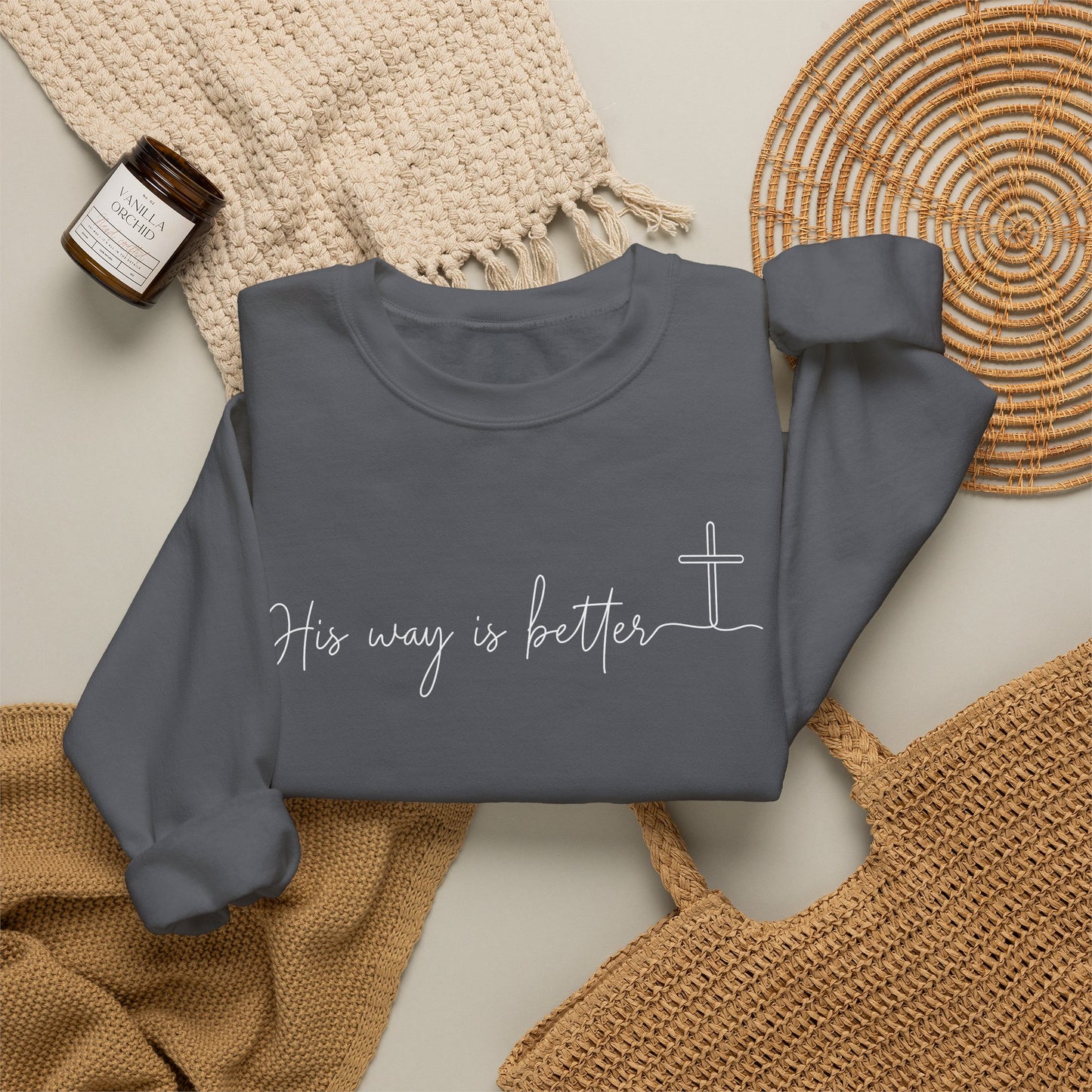 GILDAN - Classic Blank Crewneck Sweatshirt