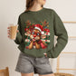 GILDAN - Cute Christmas Reindeer Crewneck Sweatshirt