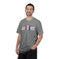 COMFORT COLORS - USA Minimalist Flag T-Shirt — Patriotic Red & Blue Graphic Tee
