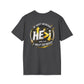 Christian T-Shirt — “He Must Increase, I Must Decrease” Cross Graphic