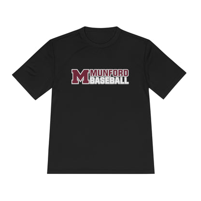 Munford Baseball Moisture-Wicking Tee