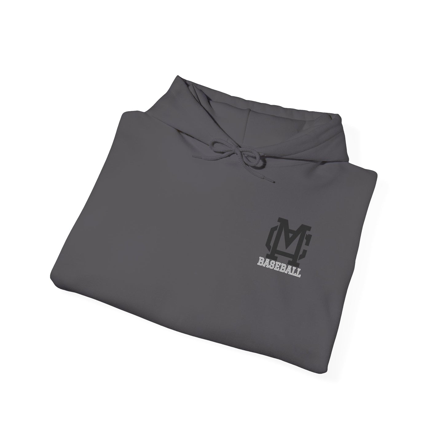 Munford Cougars Baseball Adult Hoodie | Munford M Logo Sweatshirt