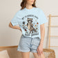 COMFORT COLOR - Raccoon Floral Tee — "My Flabbers Have Been Gasted" Graphic T-Shirt