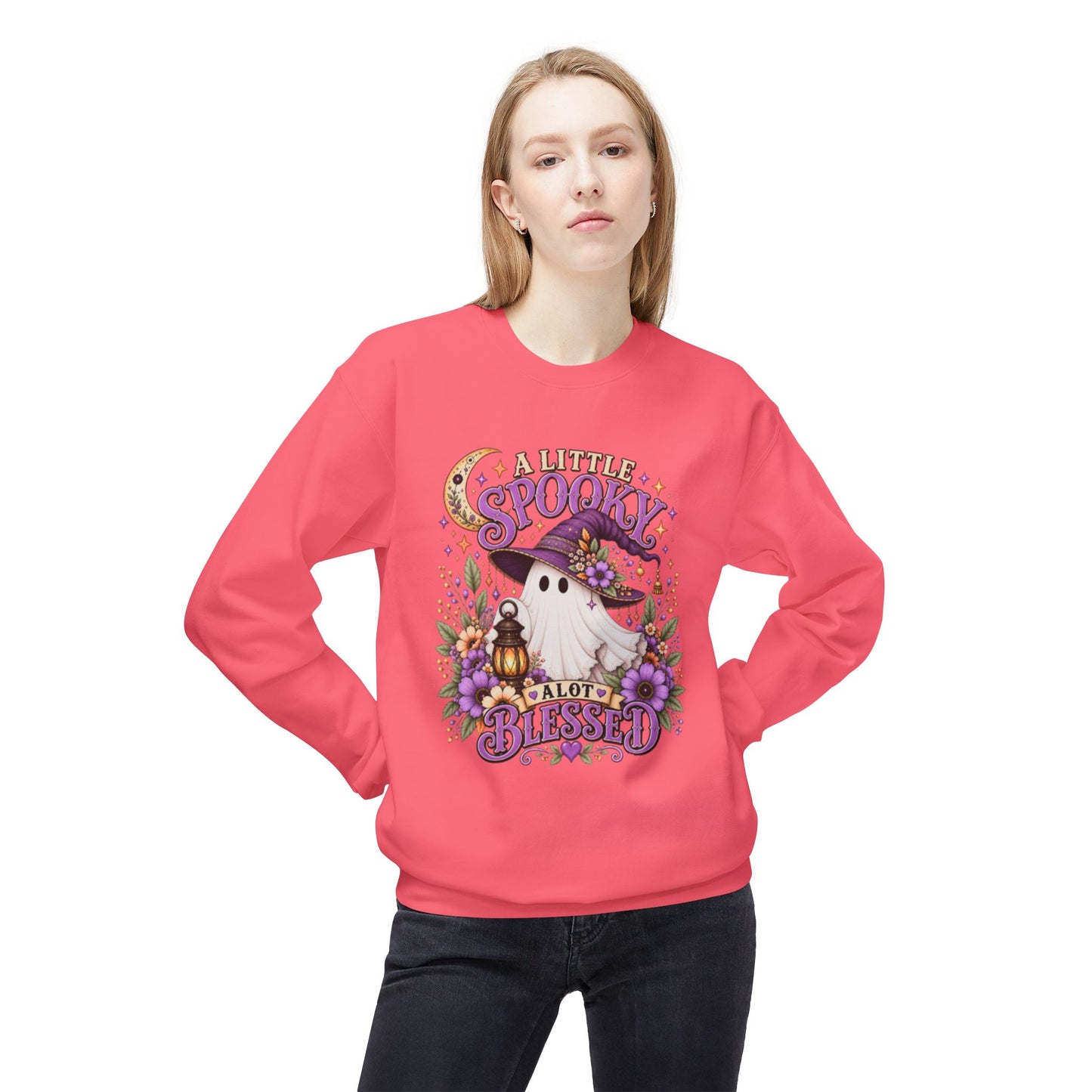 GILDAN - A LITTLE SPOOKY SWEATSHIRT