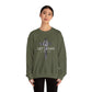 GET DOWN IN THE GOSPEL ADULT SWEATSHIRT GRAY CAMO CROSS