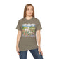 GILDAN - Lamb In Wildflowers Tee – "The Lord Is My Shepherd" Cotton T-Shirt