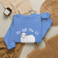 GILDAN -HE LEFT THE 99 WHITE FONT ADULT SWEATSHIRT