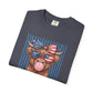 COMFORT COLORS - All American Girl T-Shirt — Patriotic Cow Pup Graphic Tee