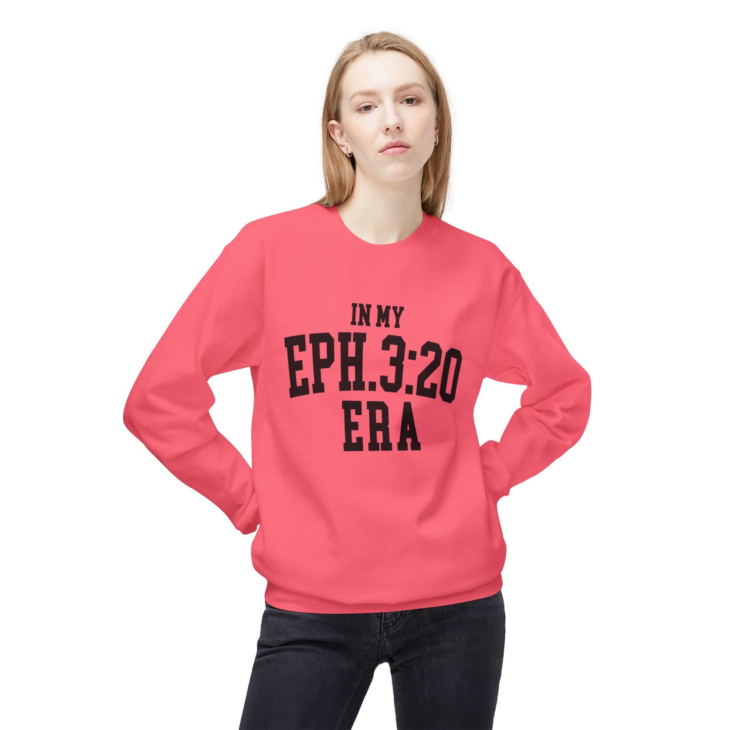 GILDAN - Eph.3:20 Era Sweatshirt — Inspirational Christian Crewneck