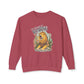 COMFORT COLORS - Roaring Lion Crewneck Sweatshirt — "The Lion Roars" Graphic