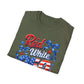 GILDAN - Patriotic "Red White & 4th" T-Shirt — USA Stars & Stripes 4th of July Tee