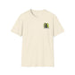 Midsouth Chicks Softball T-Shirt — Neon Green Softball Bow Design