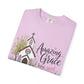 COMFORT COLORS - Amazing Grace Church T-Shirt — Floral Christian Faith Tee