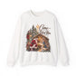 GILDAN - Crewneck Sweatshirt - 'Come Let Us Adore Him' Nativity Christmas Sweatshirt