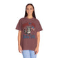 Feral But Free Since 1776 T-Shirt — Cute Raccoon American Flag Patriotic Tee