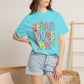 COMFORT COLORS - Jesus Loves Me T-Shirt — Colorful Retro Kids/Youth Faith Tee