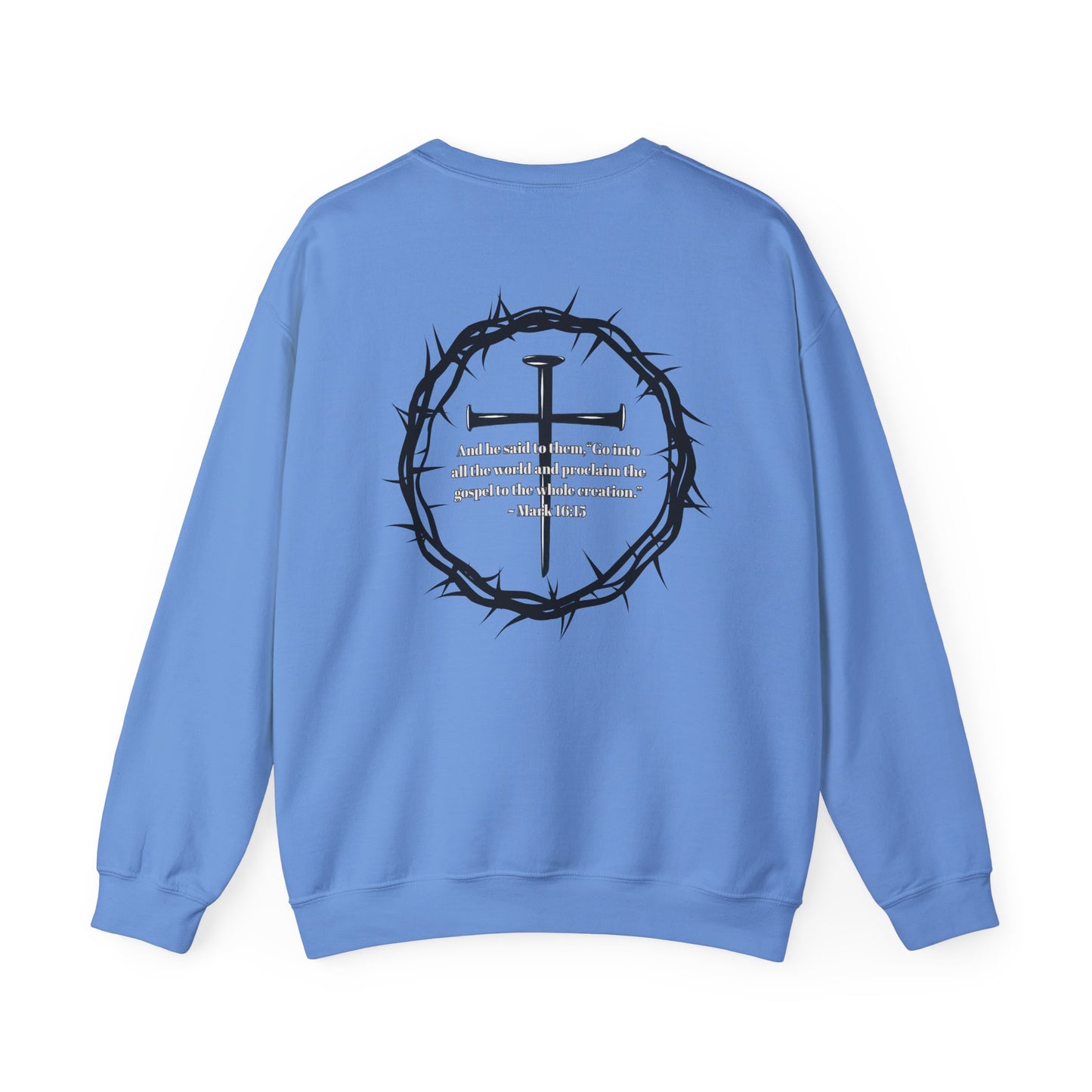 GO INTO ALL THE WORLD ADULT SWEATSHIRT