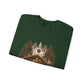 GILDAN - Nativity Scene Crewneck Sweatshirt - "Come Let Us Adore Him" Christmas Pullover