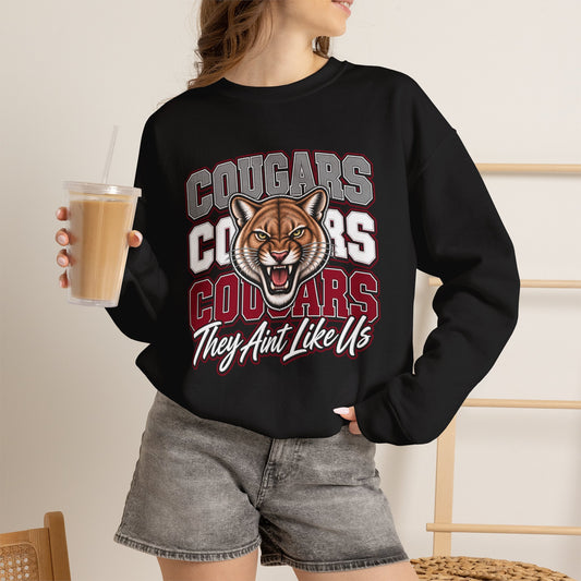 GILDAN - Cougars They Ain't Like Us Crewneck Sweatshirt