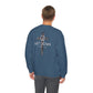 GILDAN - GET DOWN IN THE GOSPEL ADULT SWEATSHIRT GRAY CAMO CROSS
