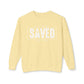 COMFORT COLORS - Saved By Grace Sweatshirt — Christian Inspirational Crewneck